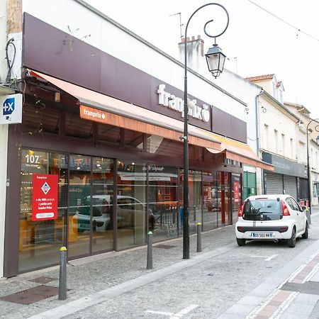 La Teranga - Wifi - Coeur De Ville - Gare Les Mureaux Eksteriør bilde