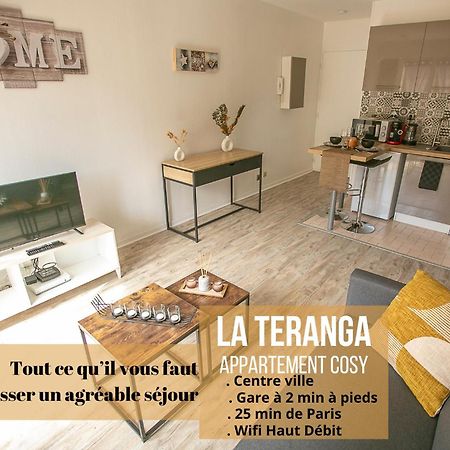 La Teranga - Wifi - Coeur De Ville - Gare Les Mureaux Eksteriør bilde